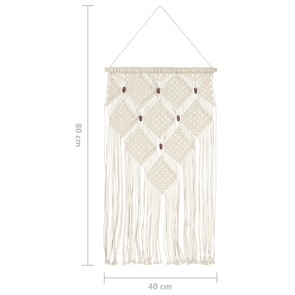 Wandhanger Macramé 40X80 Cm Katoen