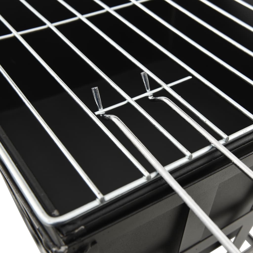 Vuurplaats En Barbecue 2-In-1 34X34X48 Cm Staal