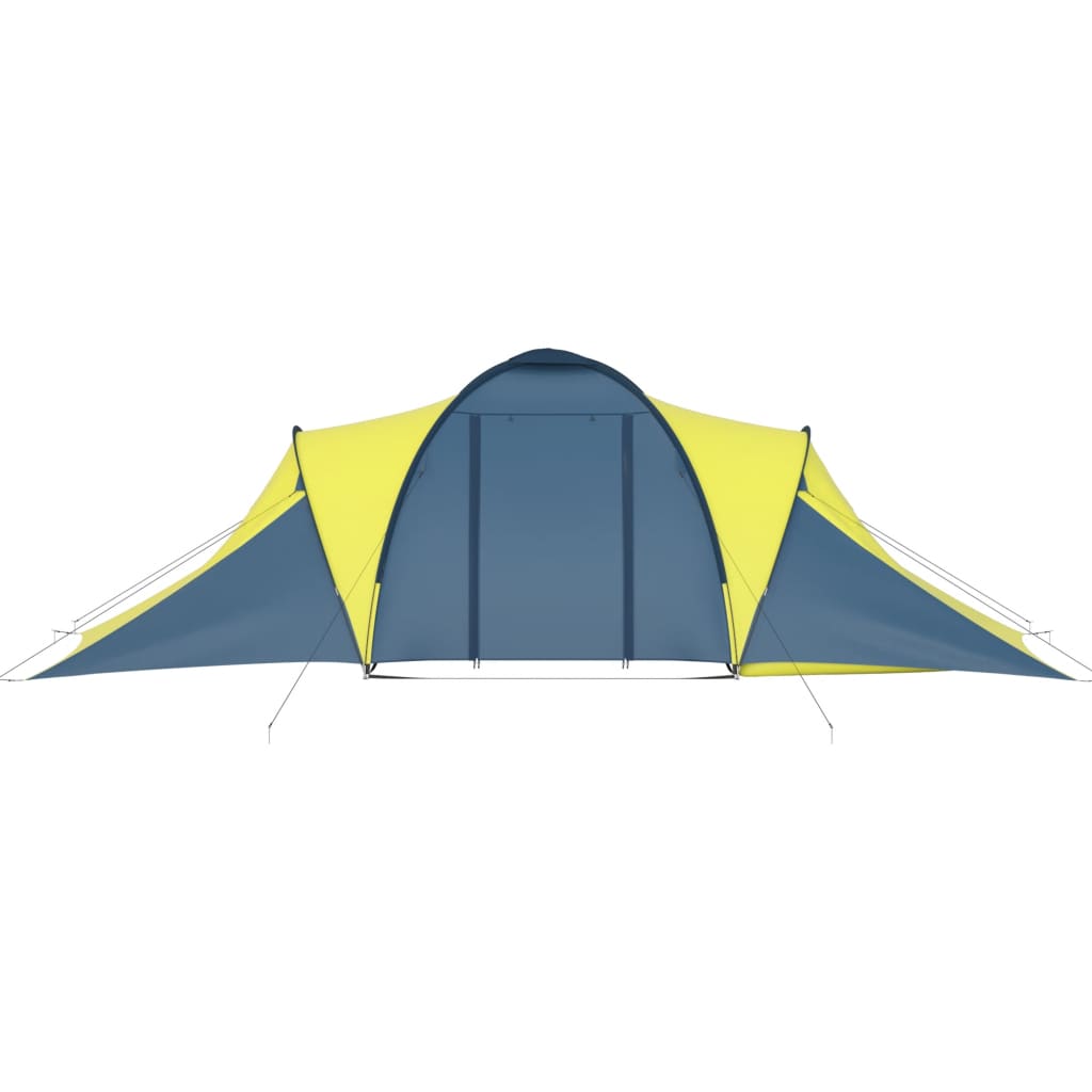 Tent 6-Persoons Blauw En Geel