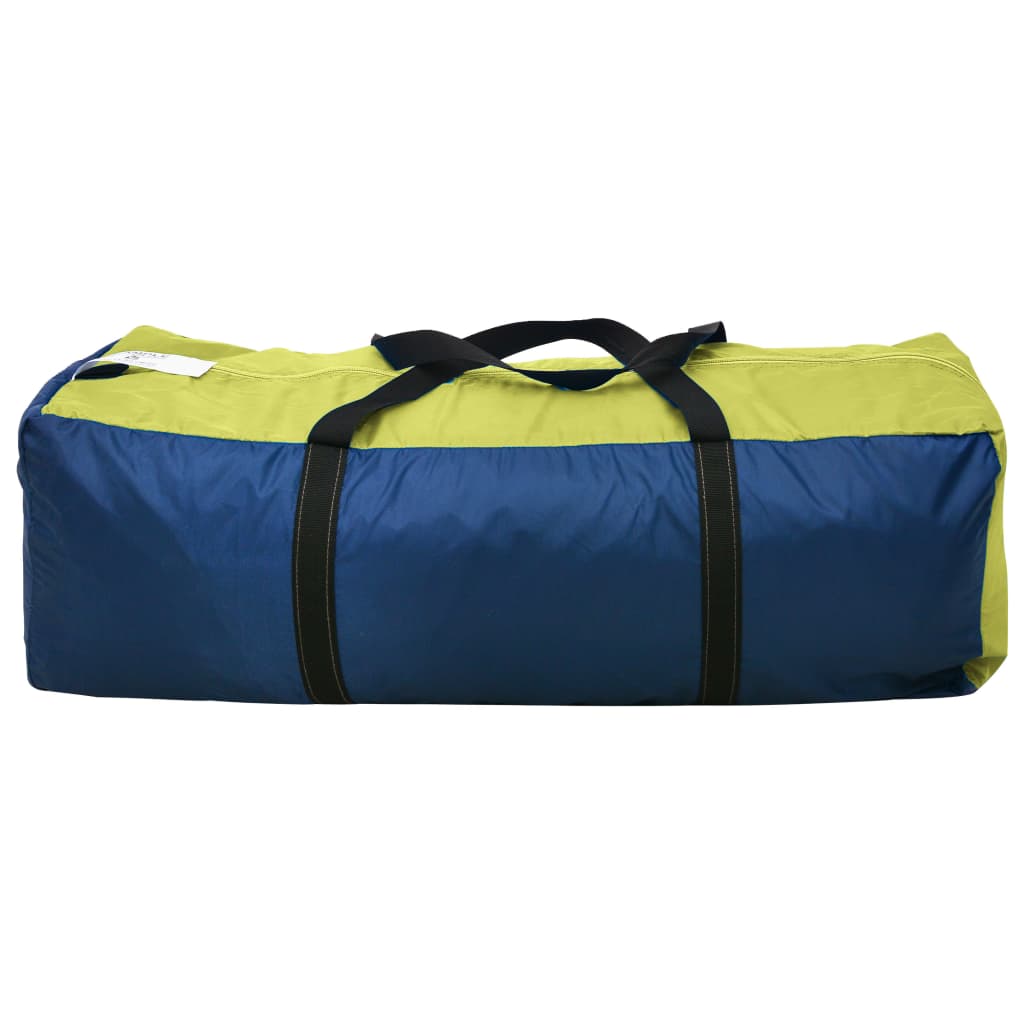 Tent 6-Persoons Blauw En Geel