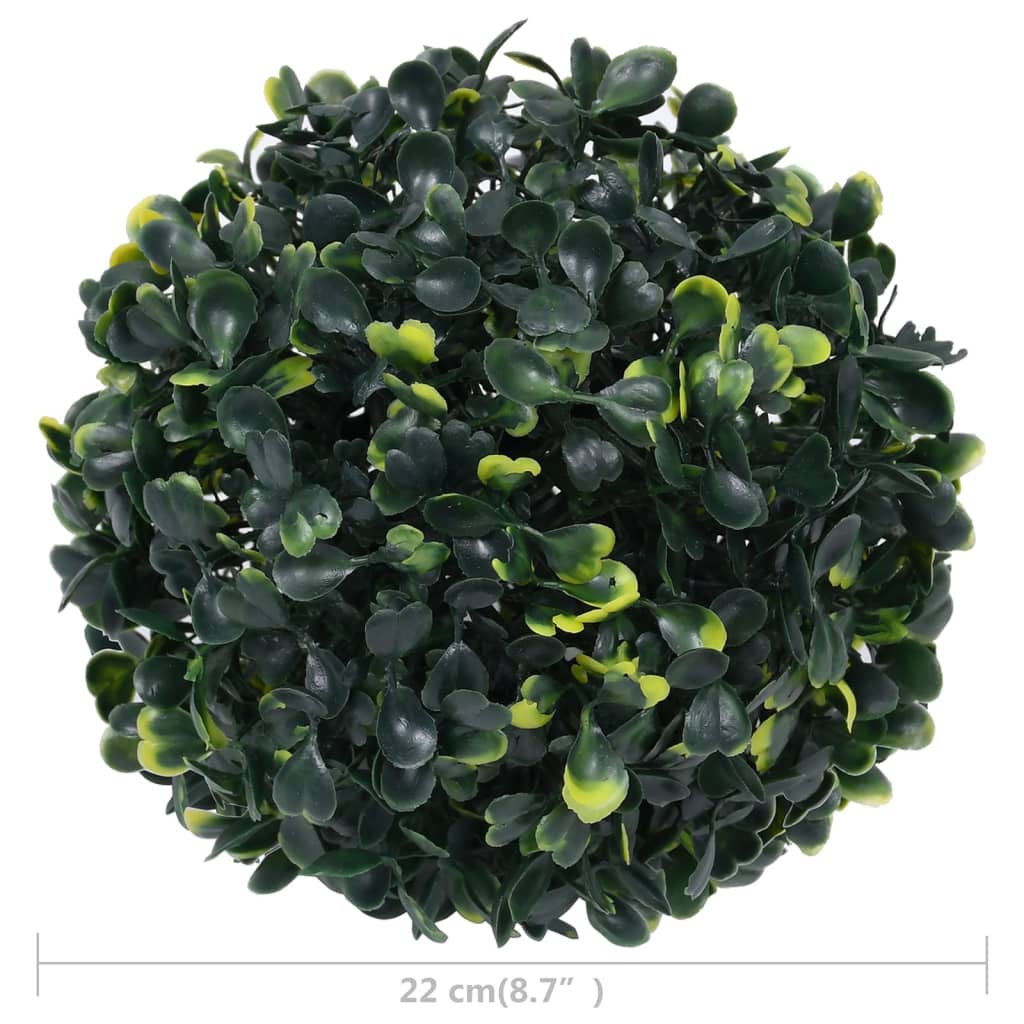 Kunstbuxusbollen 2 St 22 Cm