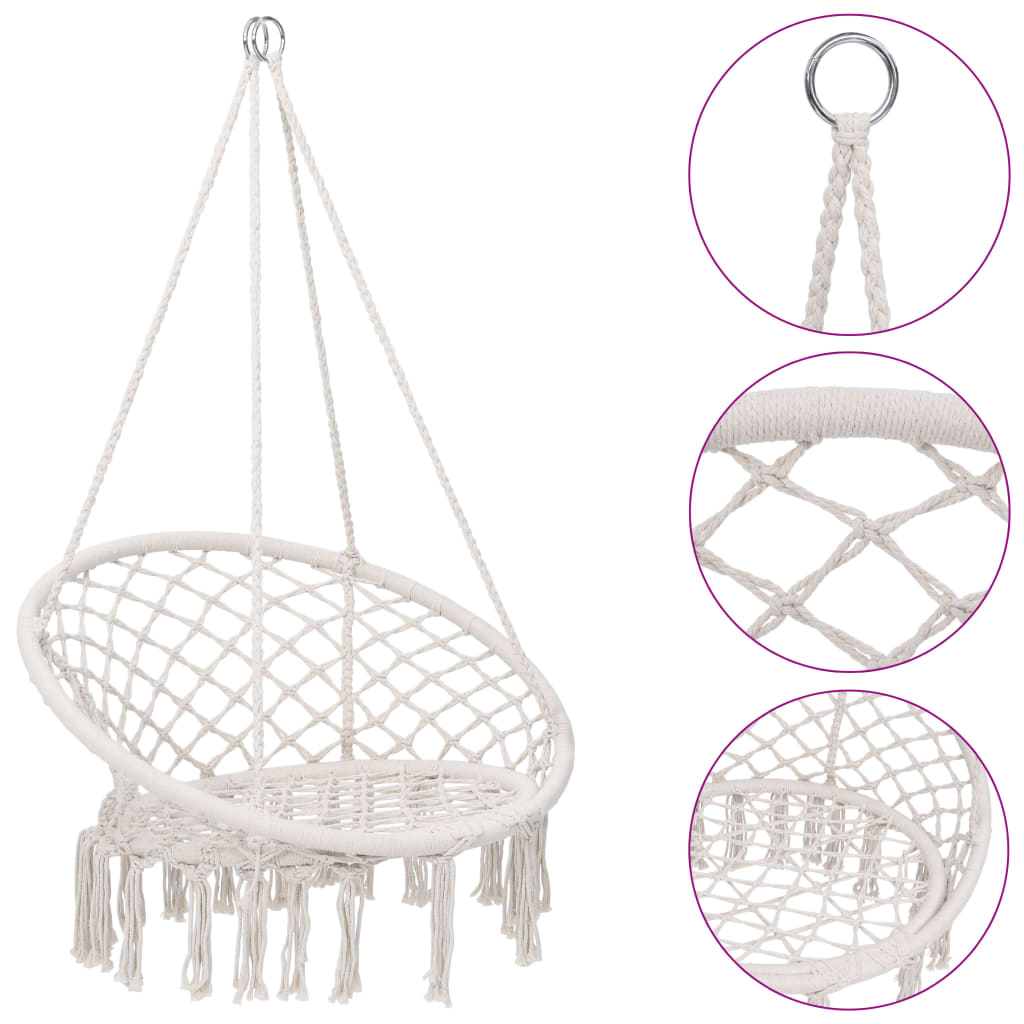 Hangstoel 80 Cm Beige