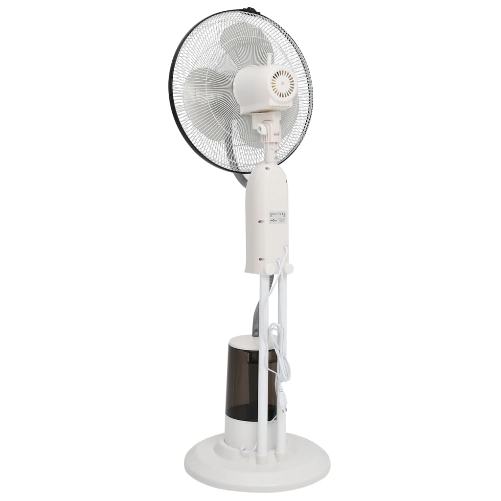 Mistventilator Staand Met 3 Snelheden Wit