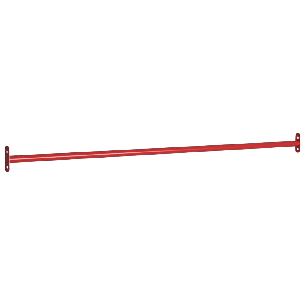 Rekstok 125 Cm Staal Rood