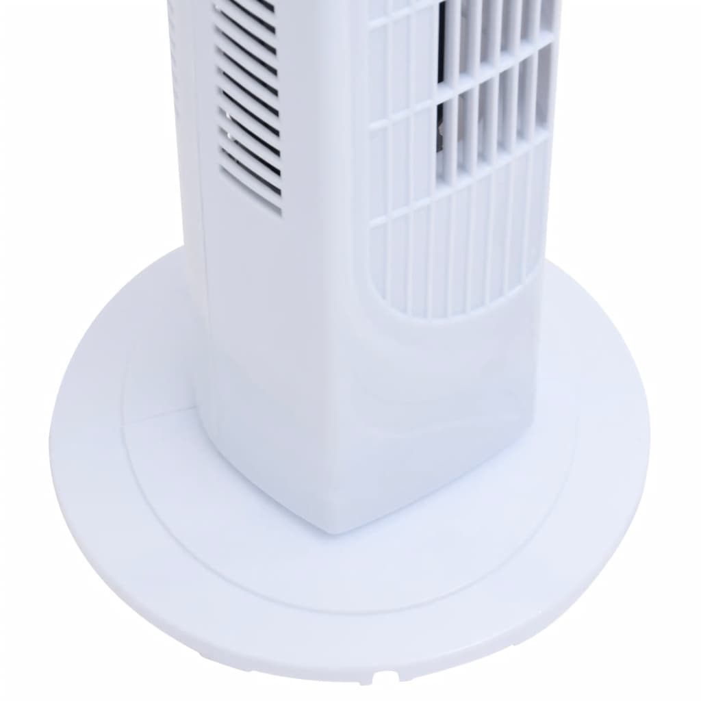 Torenventilator Ø24X80 Cm Wit