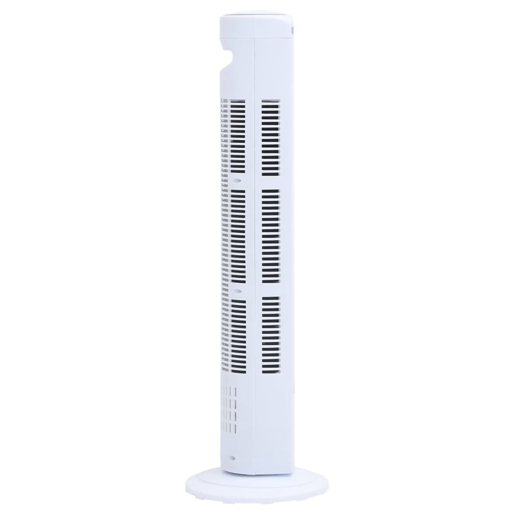 Torenventilator Met Afstandsbediening En Timer Ø24X80 Cm Wit