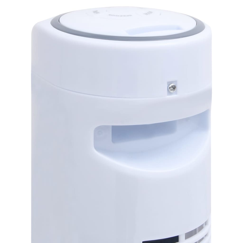 Torenventilator Met Afstandsbediening En Timer Ø24X80 Cm Wit