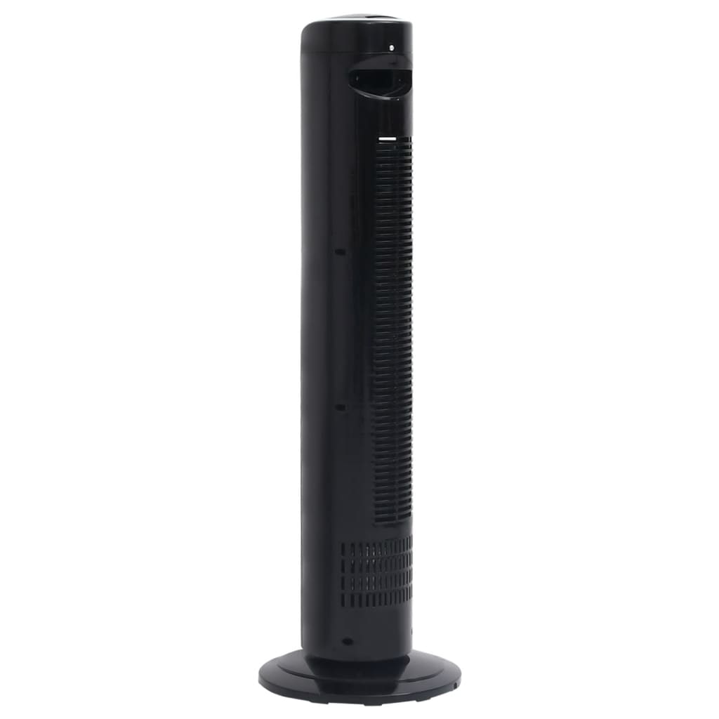 Torenventilator Met Afstandsbediening En Timer Ø24X80 Cm Zwart