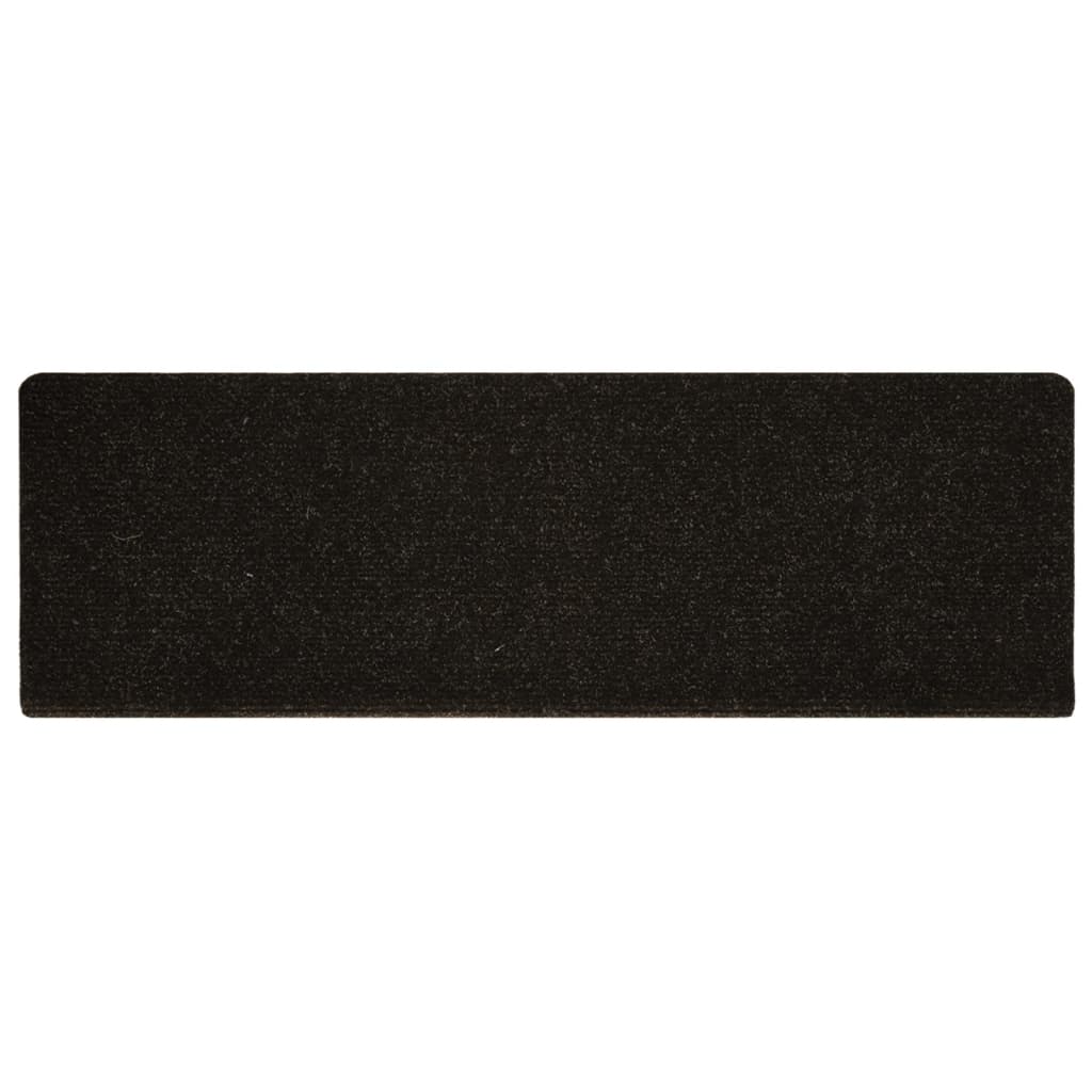 Trapmatten 15 St 65X25 Cm Naaldvilt Bruin