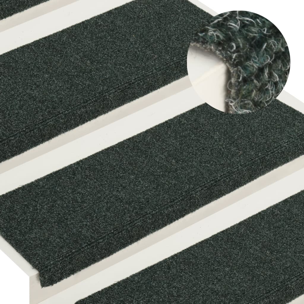 Trapmatten 15 St 65X25 Cm Naaldvilt Bruin