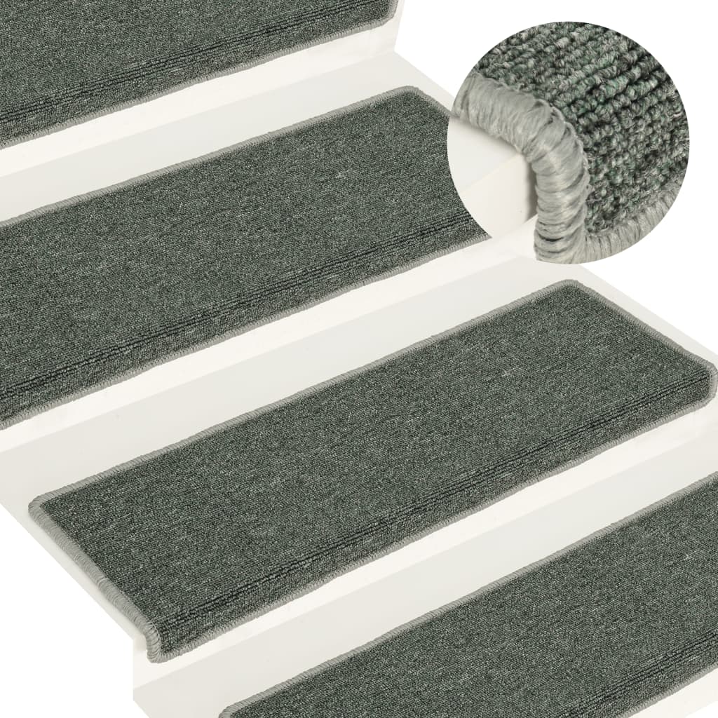 Trapmatten 15 St 65X25 Cm Groen