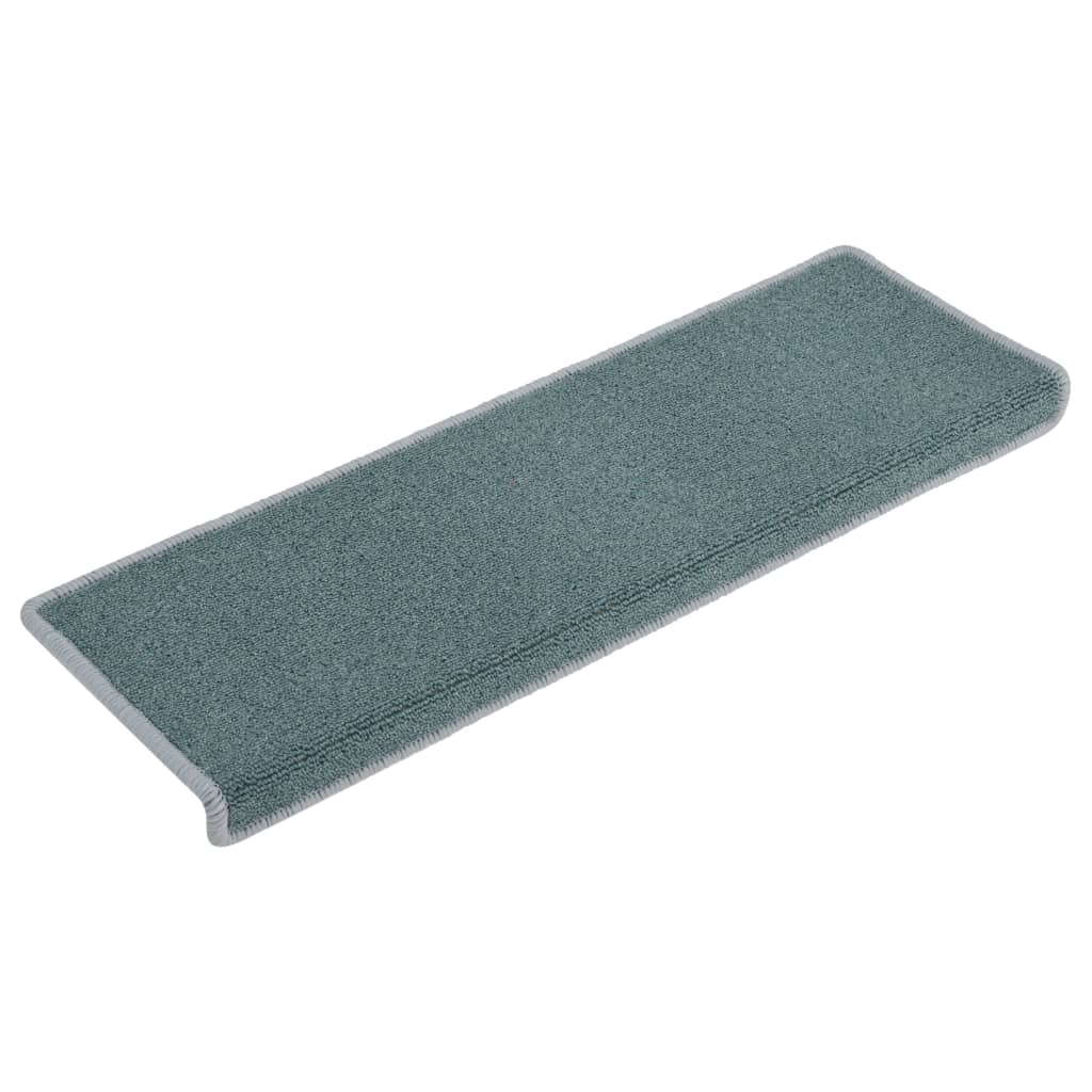Trapmatten 15 St 65X25 Cm Blauw