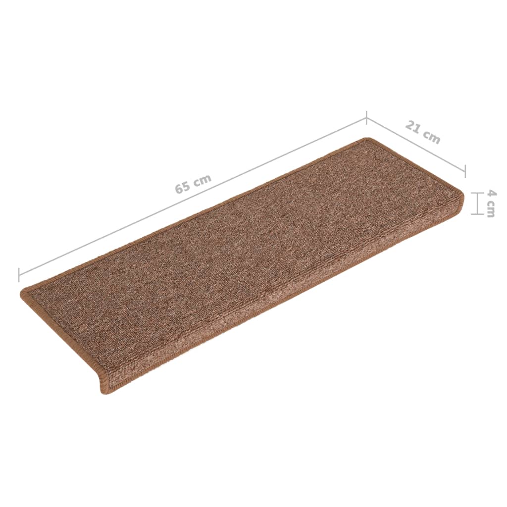 Trapmatten 15 St 65X25 Cm Bruin