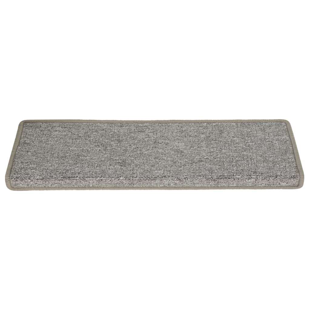 Trapmatten 15 St 65X25 Cm Wit En Grijs