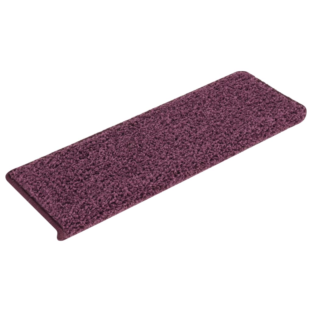 Trapmatten 15 St 65X25 Cm Donkerpaars
