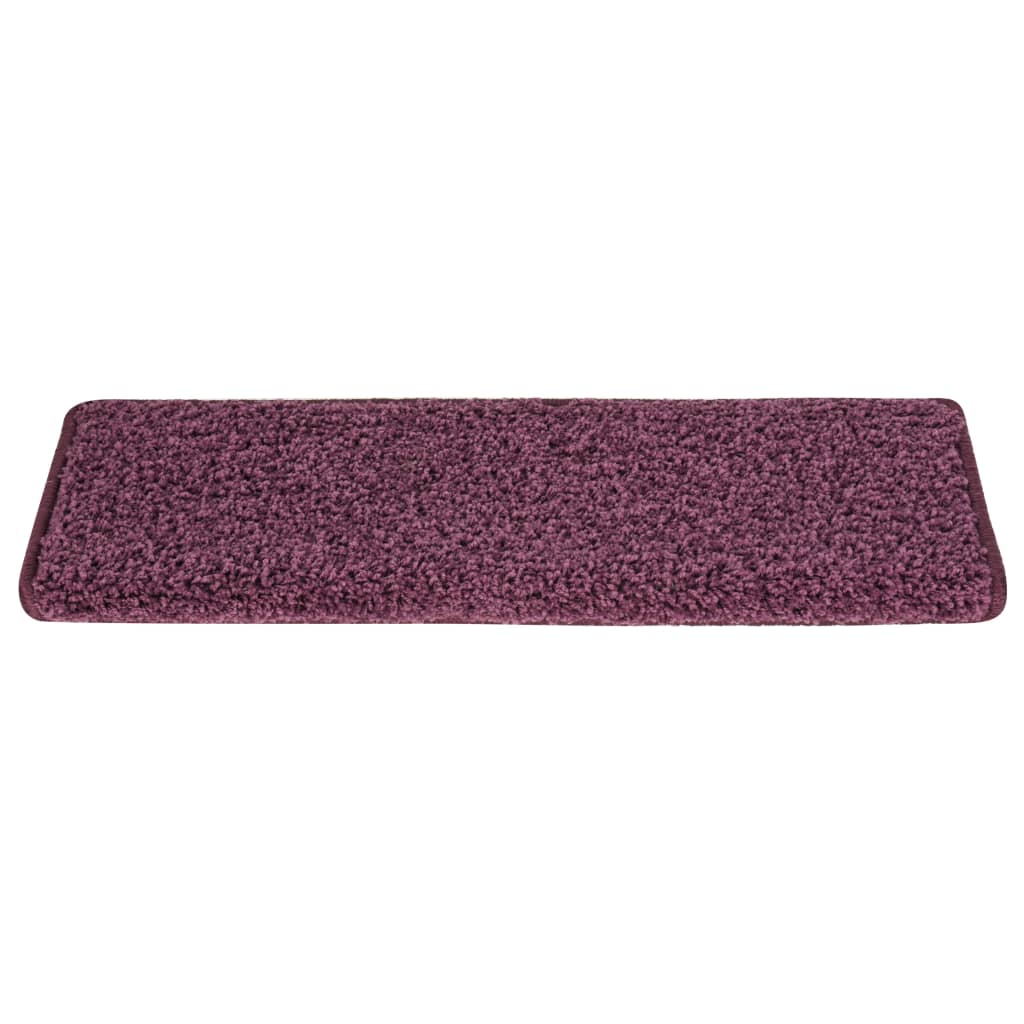Trapmatten 15 St 65X25 Cm Donkerpaars
