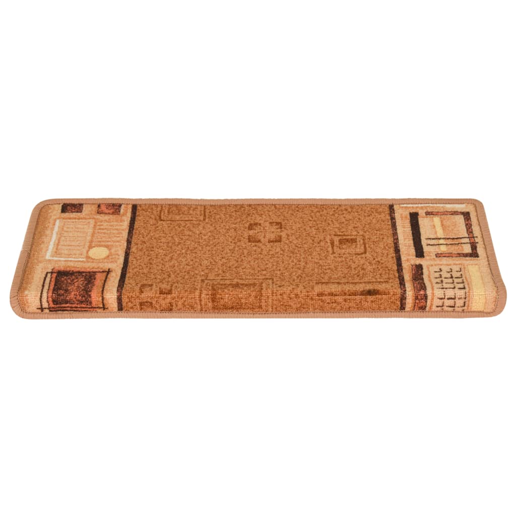 Trapmatten Zelfklevend 15 St 65X25 Cm Beige