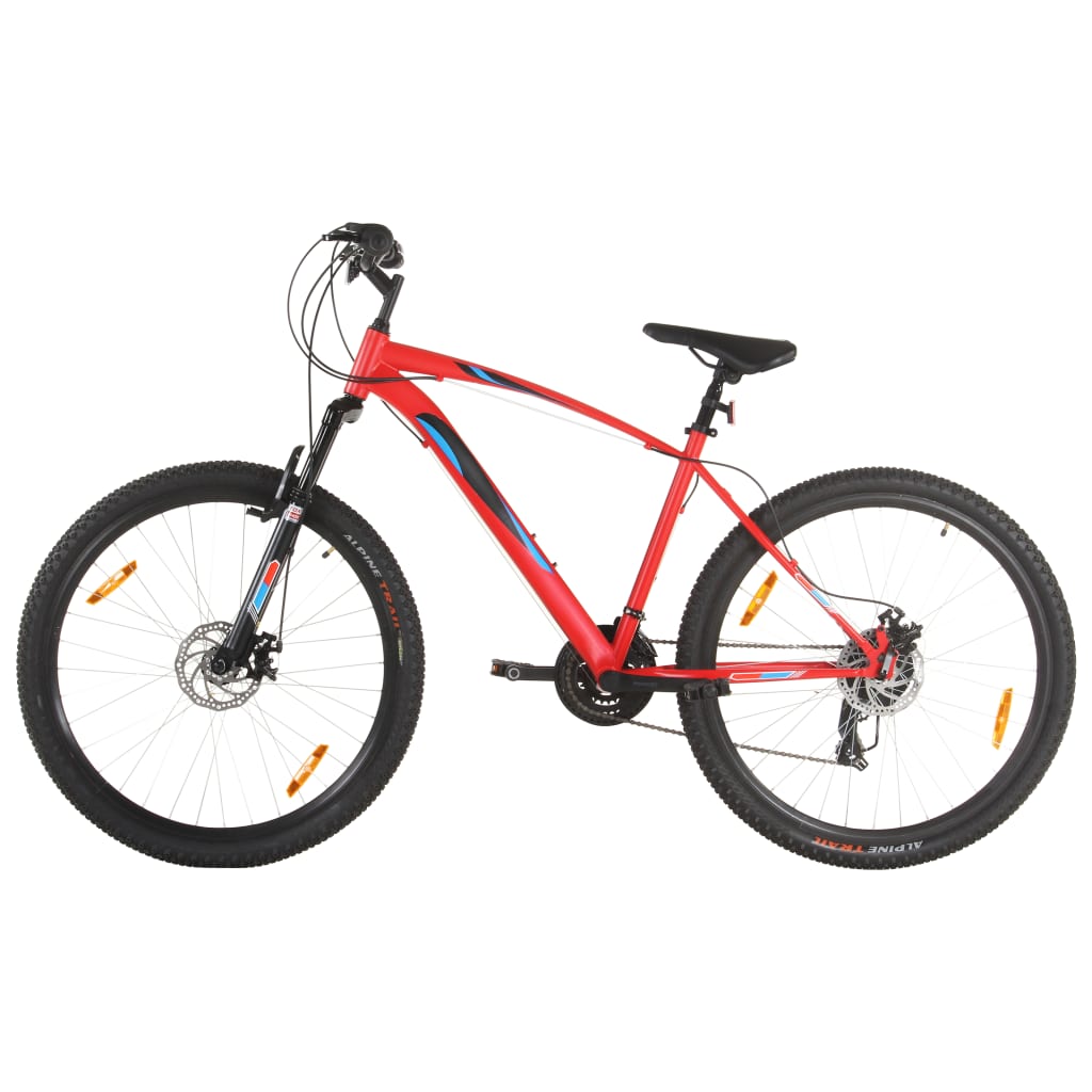 Mountainbike 21 Versnellingen 29 Inch Wielen 48 Cm Frame Rood
