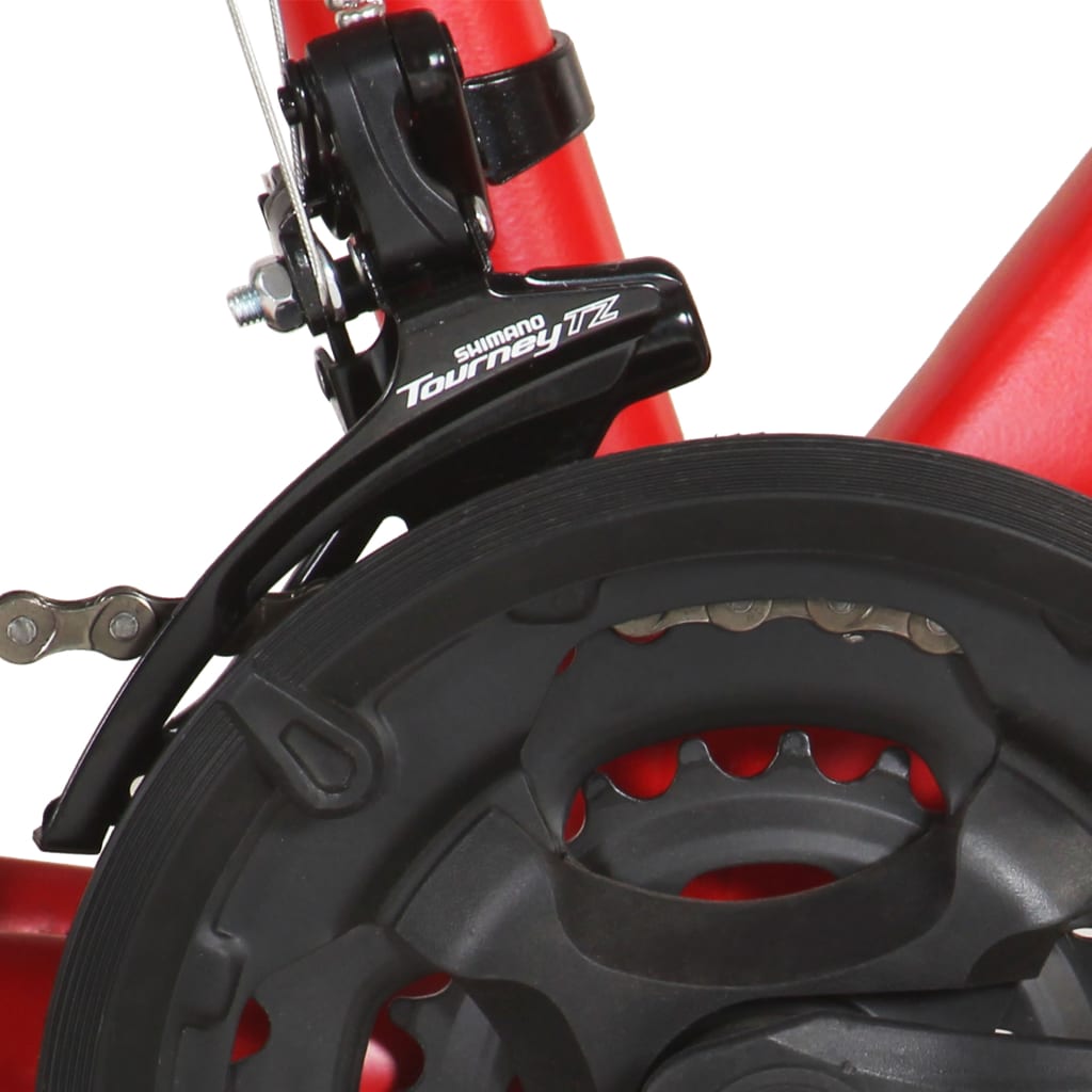 Mountainbike 21 Versnellingen 29 Inch Wielen 48 Cm Frame Rood