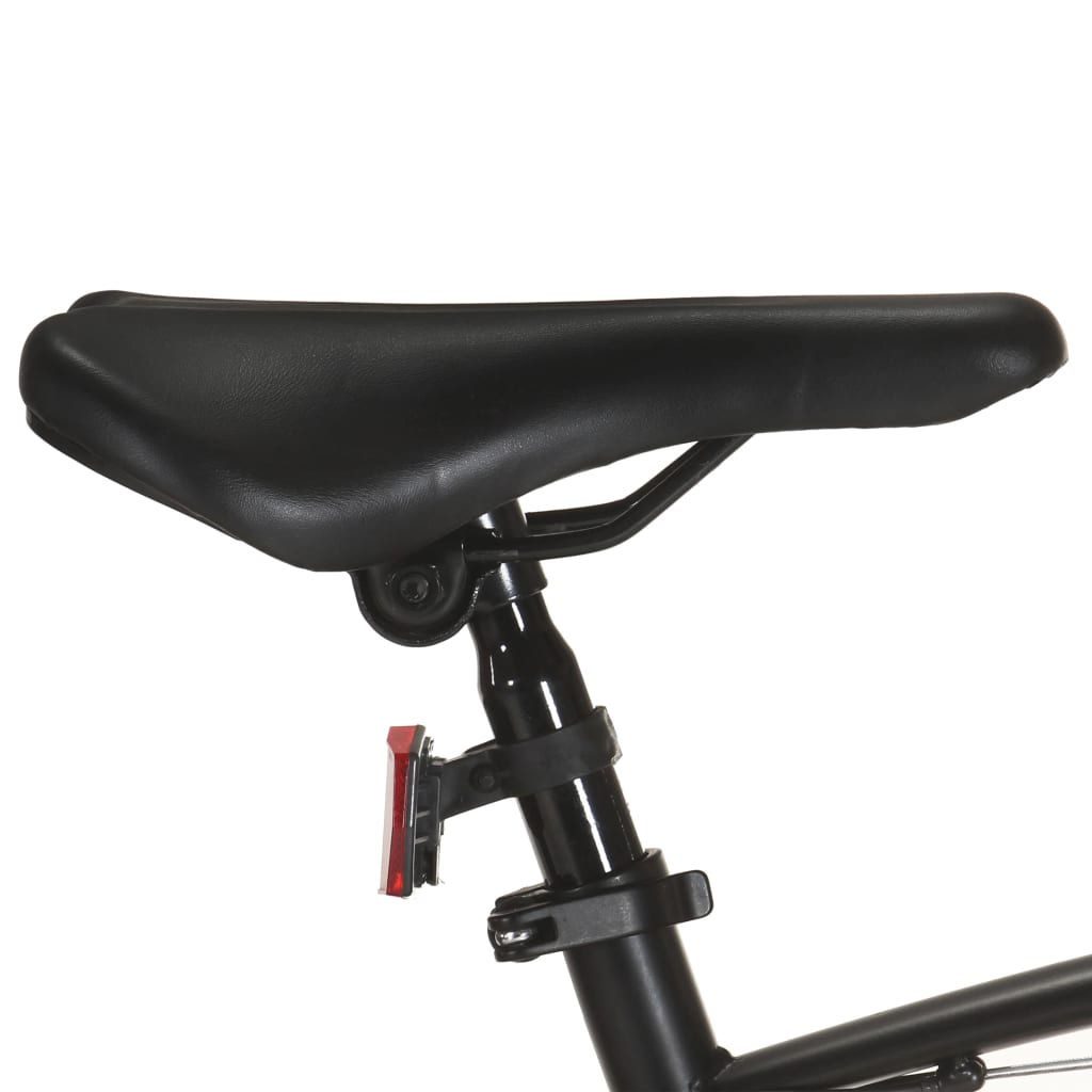 Mountainbike 21 Versnellingen 27,5 In Wielen 42 Cm Frame Zwart