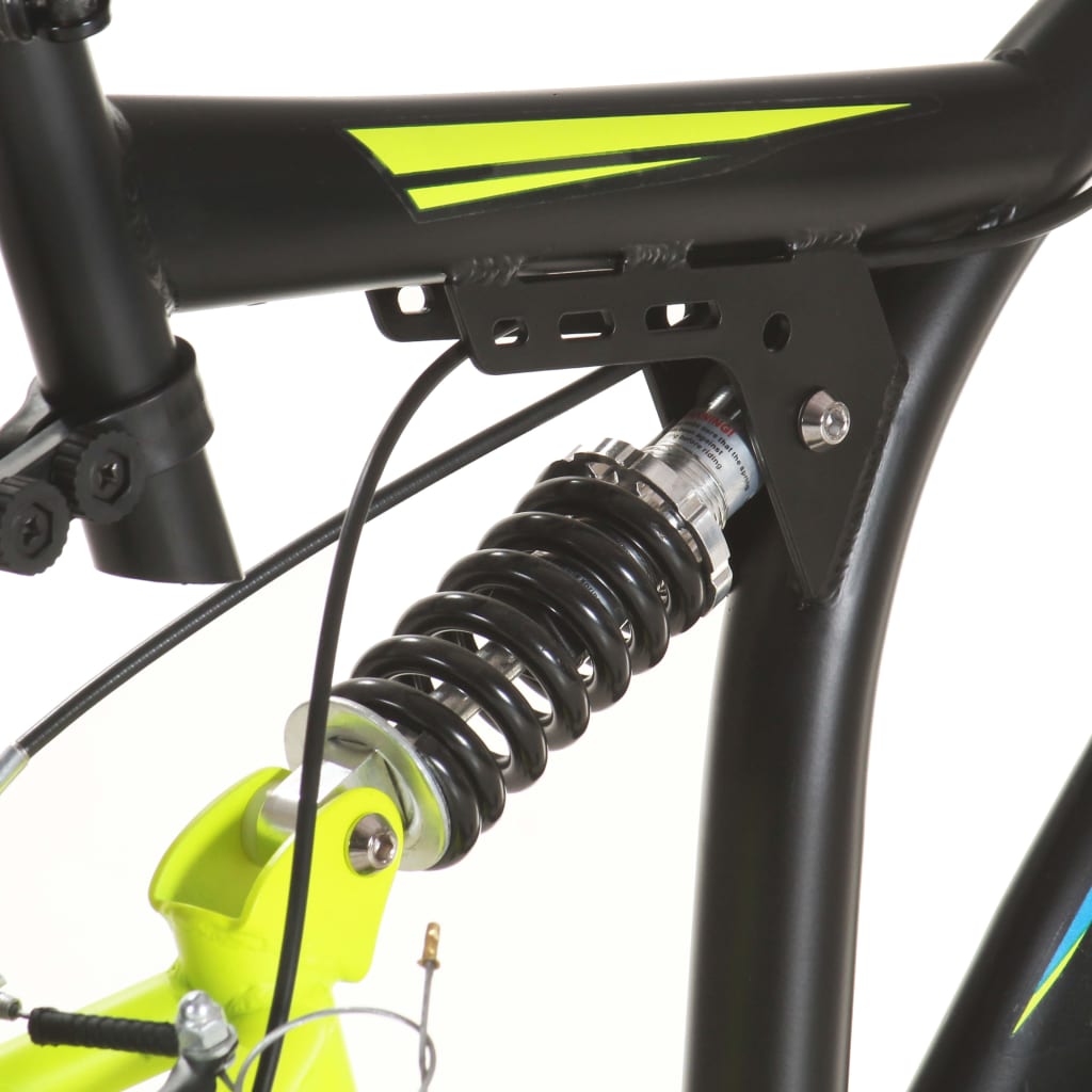 Mountainbike 21 Versnellingen 26 Inch Wielen 49 Cm Zwart