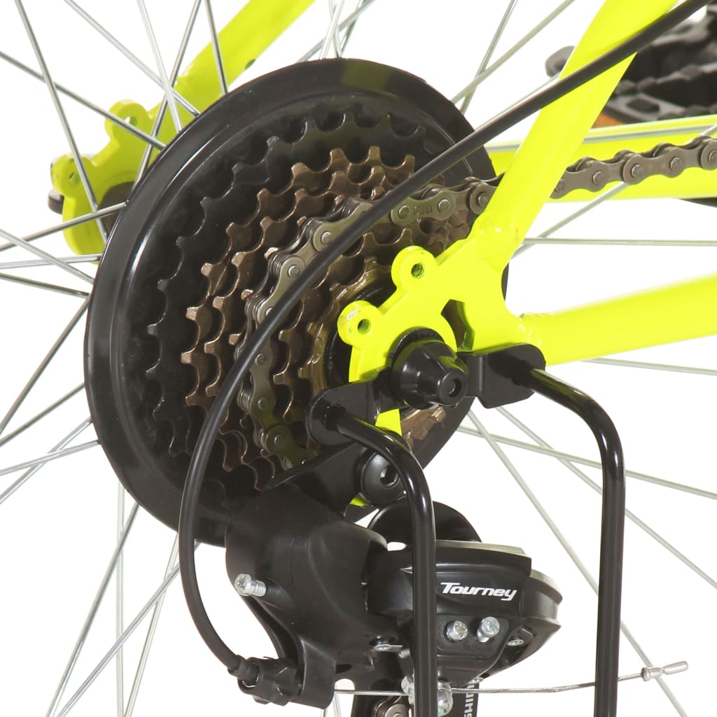 Mountainbike 21 Versnellingen 26 Inch Wielen 49 Cm Zwart