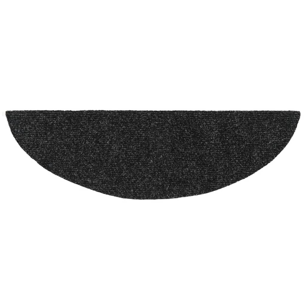 Trapmatten Zelfklevend 5 St 56X17X3 Cm Naaldvilt Donkergrijs