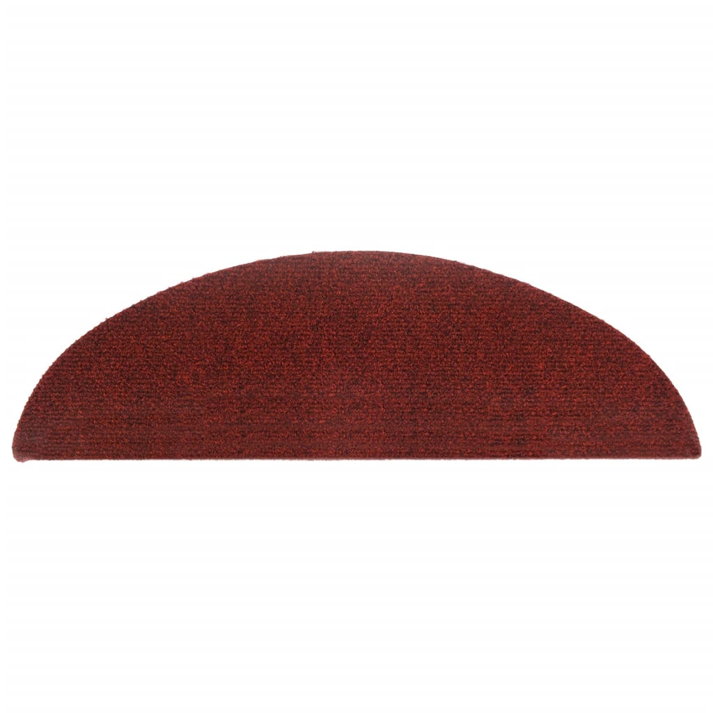 Trapmatten Zelfklevend 10 St 56X17X3 Cm Naaldvilt Rood
