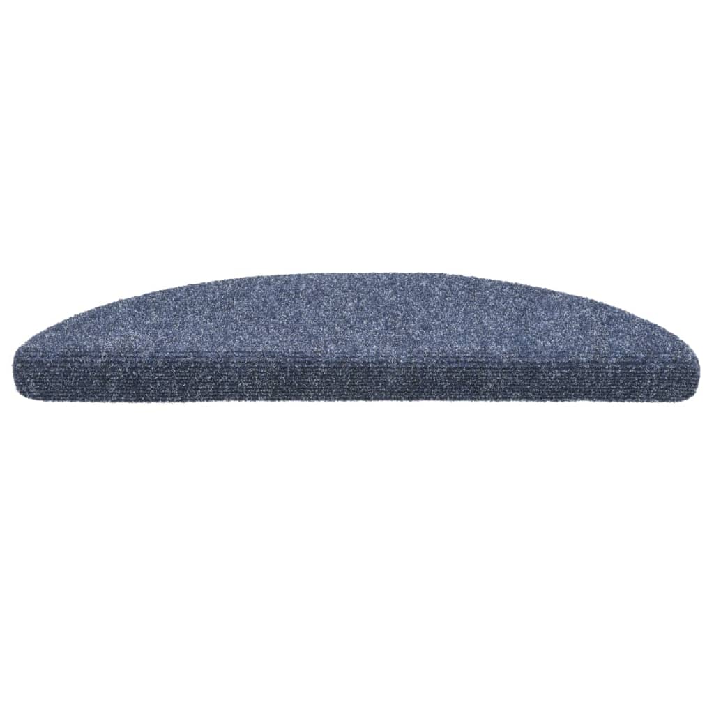 Trapmatten Zelfklevend 5 St 56X17X3 Cm Naaldvilt Blauw