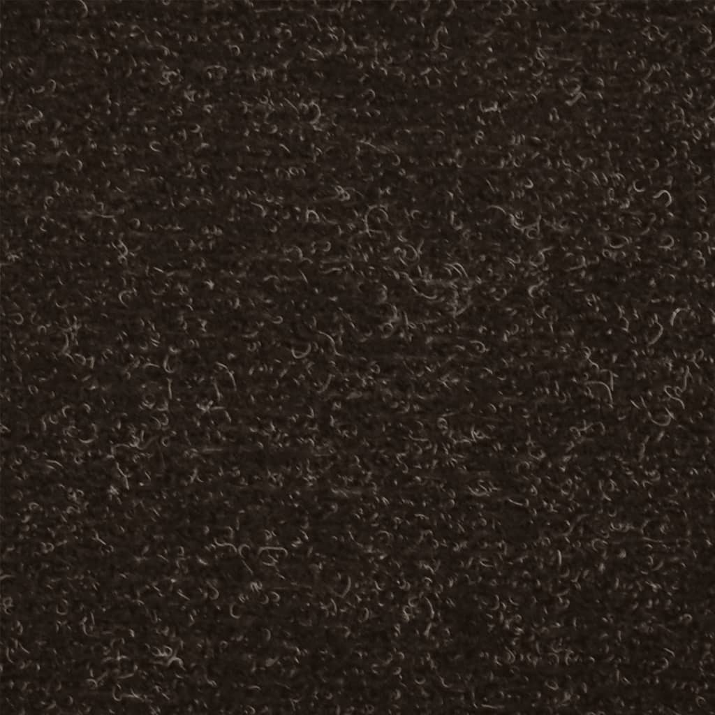 Trapmatten Zelfklevend 10 St 56X17X3 Cm Naaldvilt Donkerbruin