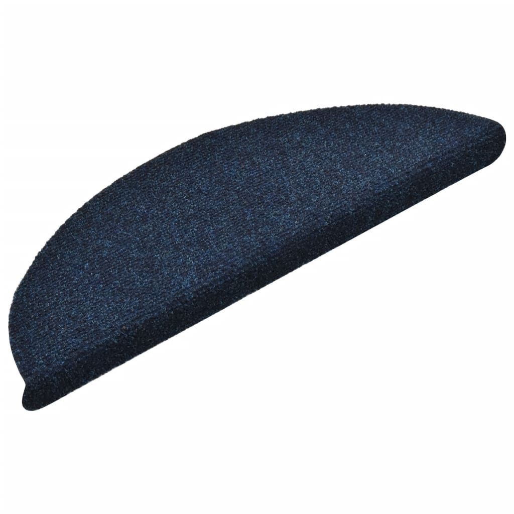 Trapmatten Zelfklevend 10 St 56X17X3 Cm Naaldvilt Marineblauw