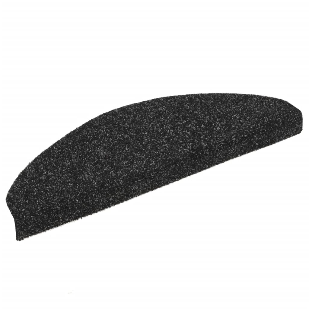 Trapmatten Zelfklevend 10 St 65X21X4 Cm Naaldvilt Zwart