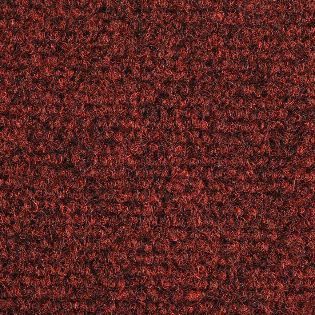 Trapmatten Zelfklevend 10 St 65X21X4 Cm Naaldvilt Rood