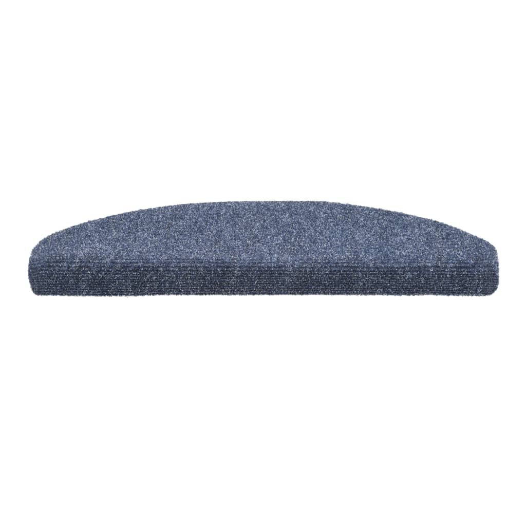 Trapmatten Zelfklevend 10 St 65X21X4 Cm Naaldvilt Blauw