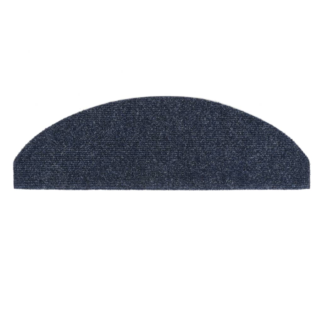 Trapmatten Zelfklevend 10 St 65X21X4 Cm Naaldvilt Blauw
