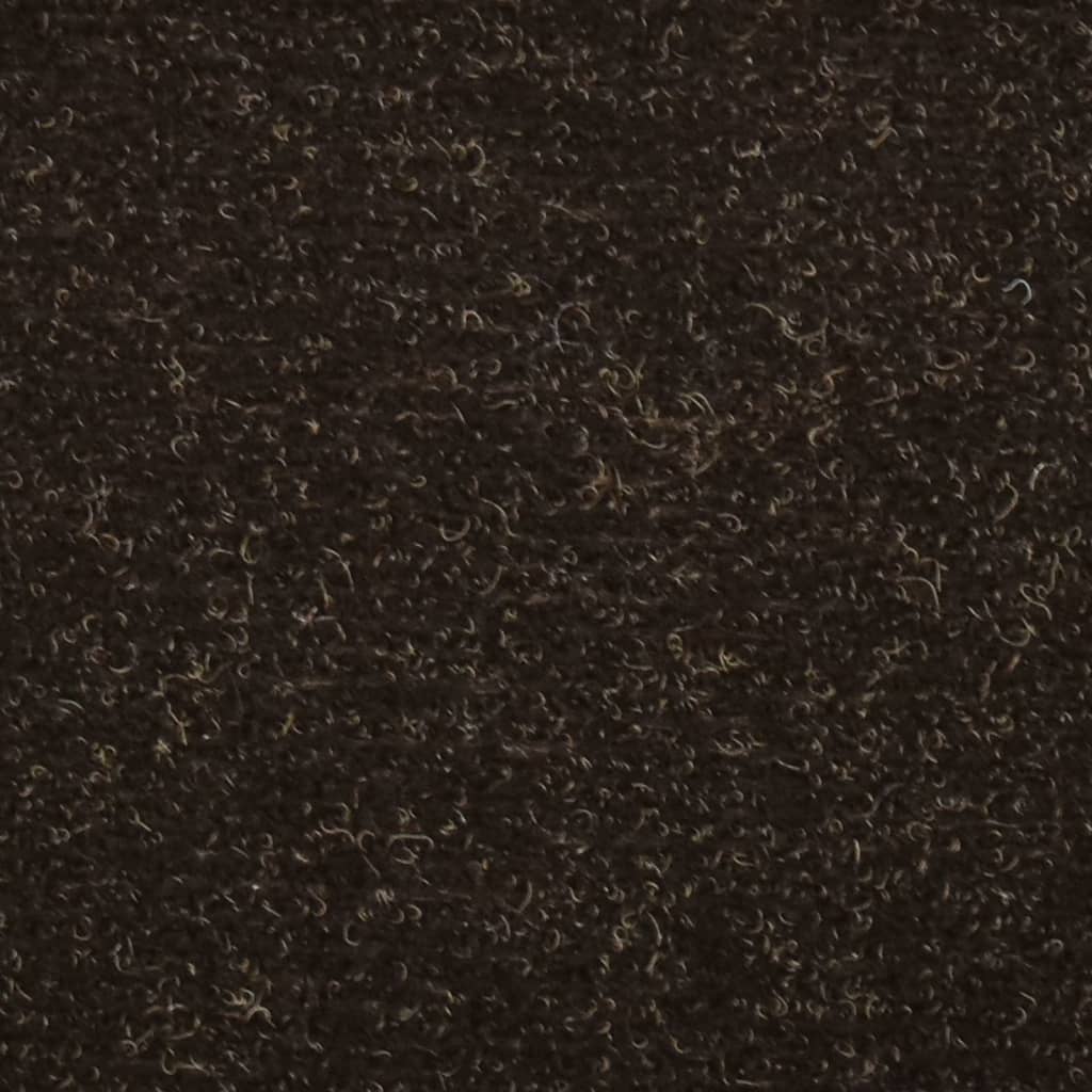 Trapmatten Zelfklevend 10 St 65X21X4 Cm Naaldvilt Donkerbruin