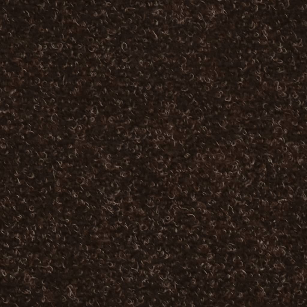Trapmatten Zelfklevend 10 St 65X21X4 Cm Naaldvilt Bruin