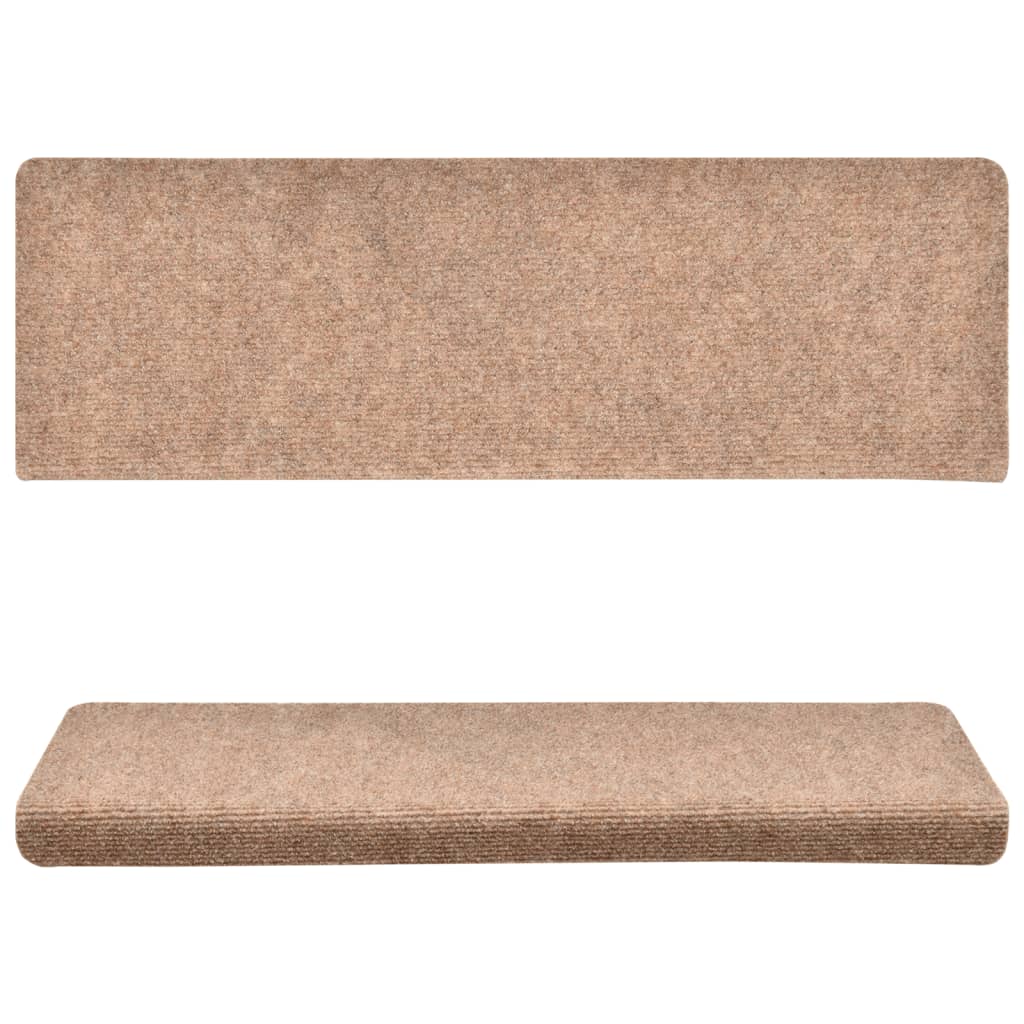 Trapmatten 5 St 65X25 Cm Naaldvilt Bruin