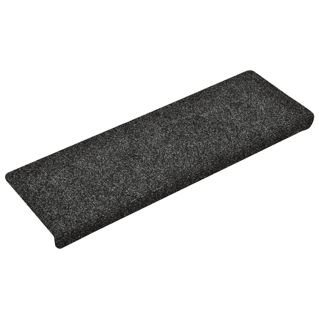 Trapmatten 5 St 65X25 Cm Naaldvilt Grijs