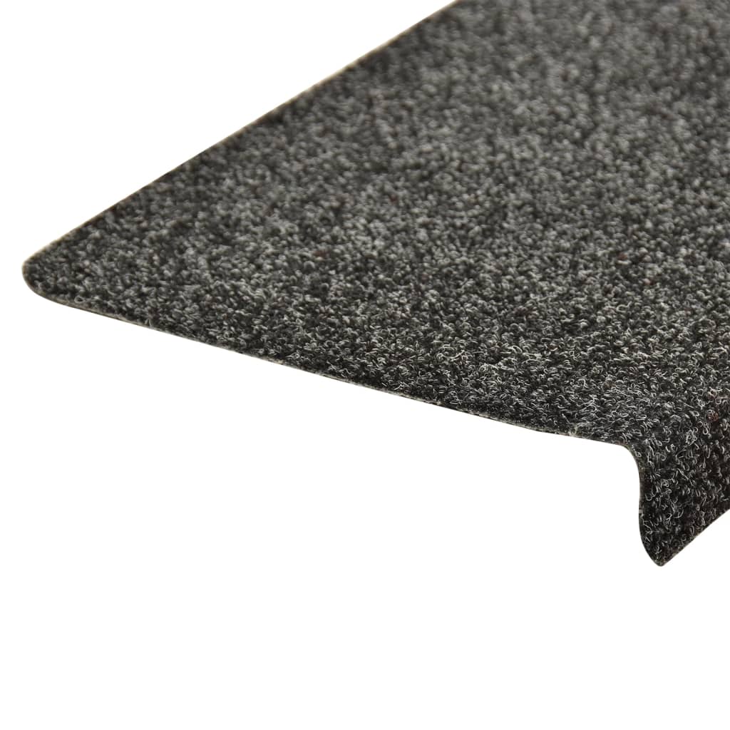 Trapmatten 5 St 65X25 Cm Naaldvilt Grijs
