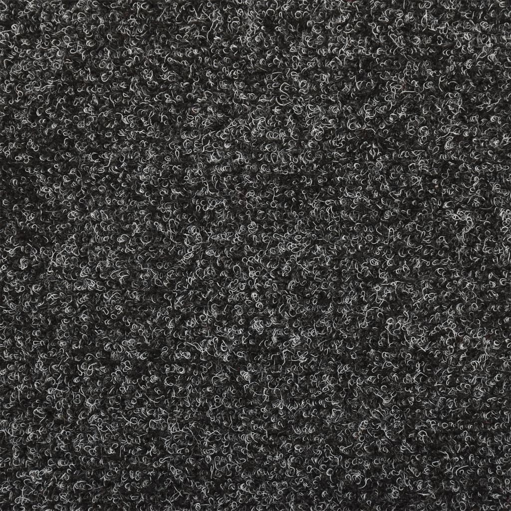 Trapmatten 10 St 65X25 Cm Naaldvilt Grijs