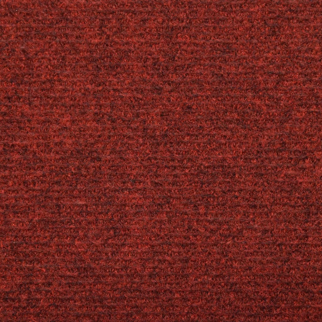 Trapmatten 10 St 65X25 Cm Naaldvilt Bordeauxrood