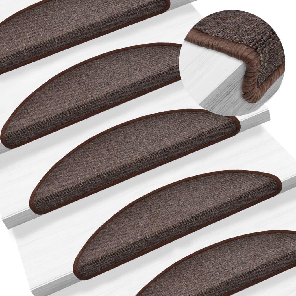Trapmatten 5 St 56X20 Cm Koffiebruin