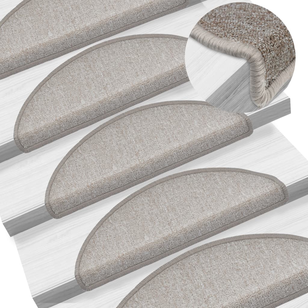 Trapmatten 10 St 65X28 Cm Taupe