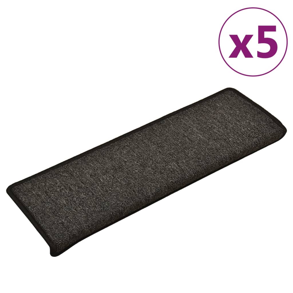 Trapmatten 5 St 65X25 Cm Antracietkleurig