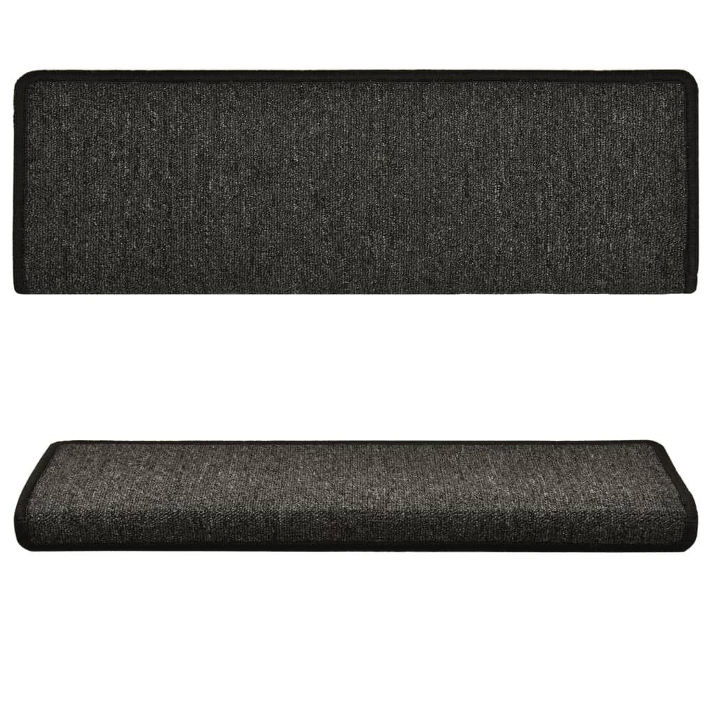 Trapmatten 10 St 65X25 Cm Antracietkleurig