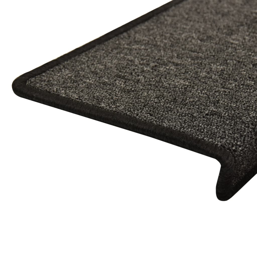 Trapmatten 10 St 65X25 Cm Antracietkleurig