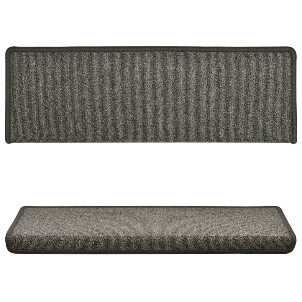 Trapmatten 5 St 65X25 Cm Donkergrijs