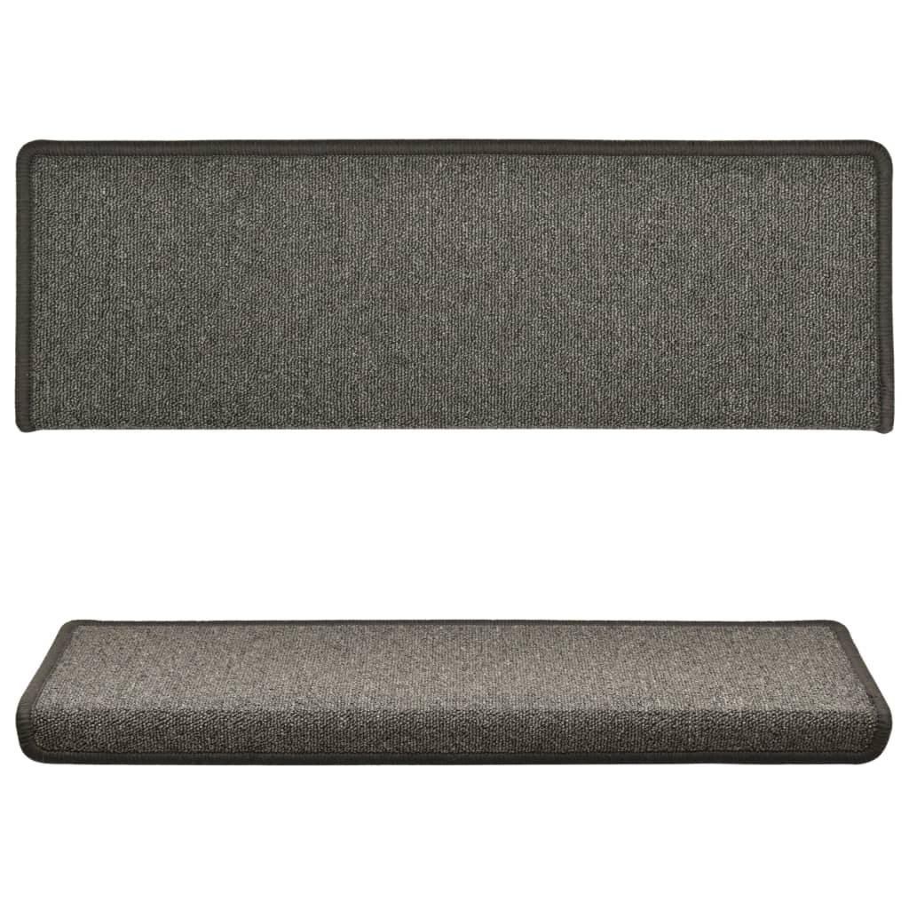 Trapmatten 10 St 65X25 Cm Donkergrijs