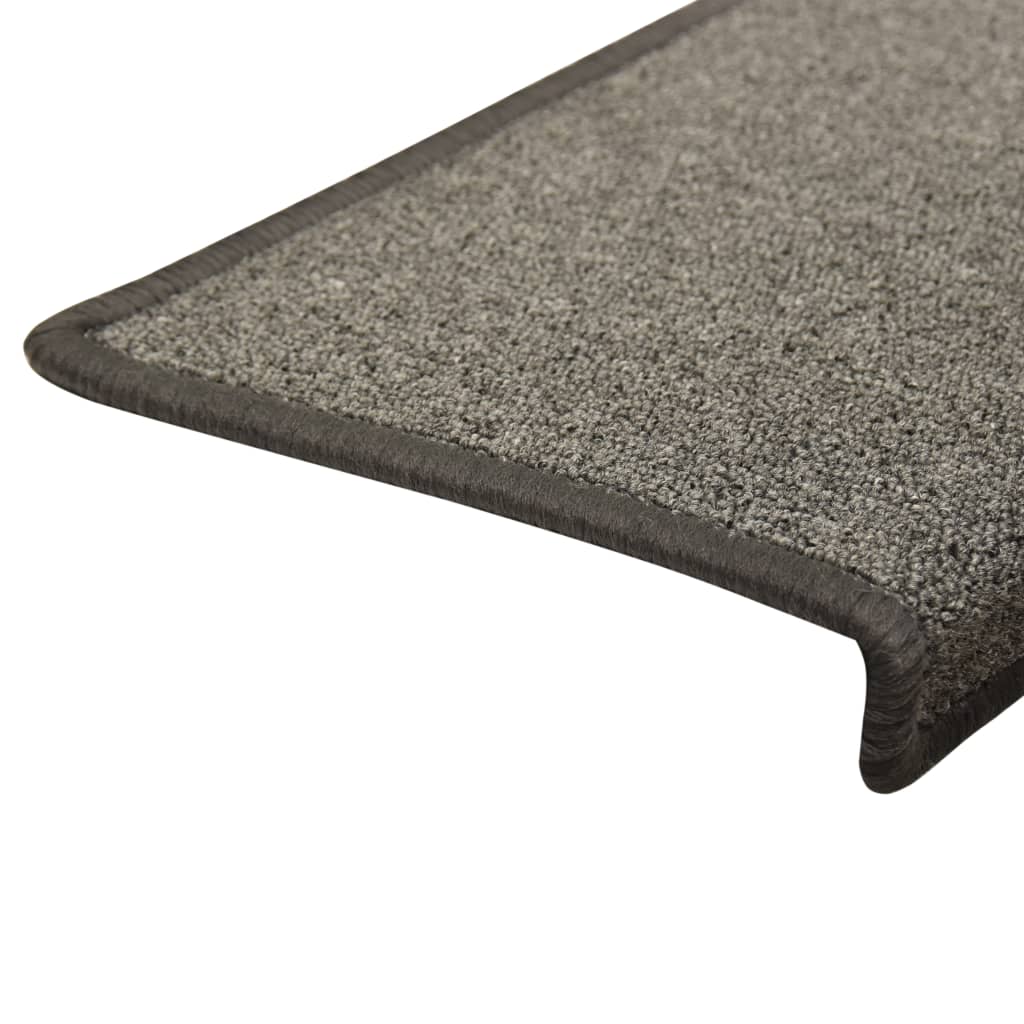 Trapmatten 10 St 65X25 Cm Donkergrijs